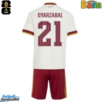 Spania Mikel Oyarzabal #21 Bortedraktsett Barn VM 2026 Kortermet (+ Korte bukser)
